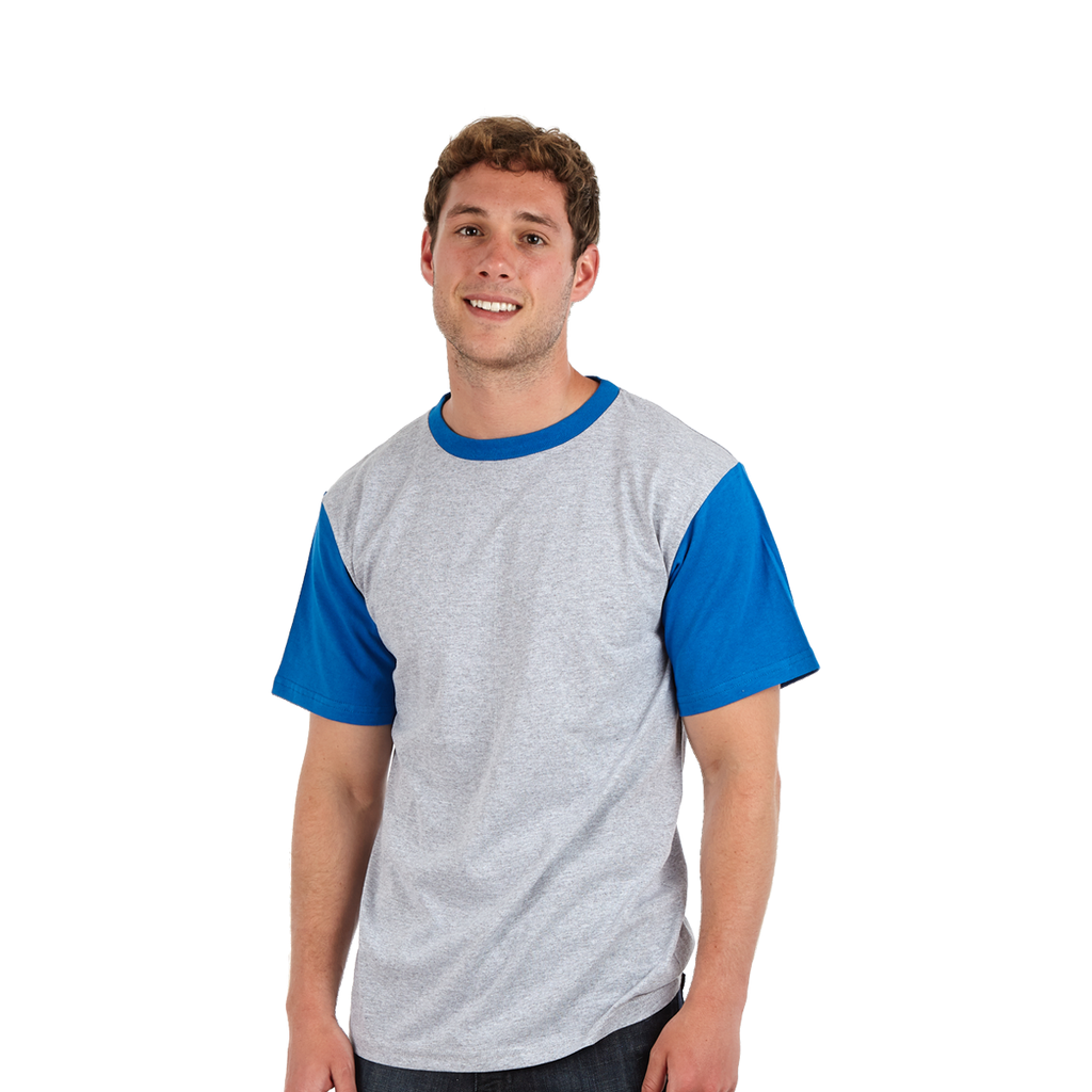 Adults Short Sleeve 2-Tone T-Shirts (Style #110) – Tipsy Inc. USA