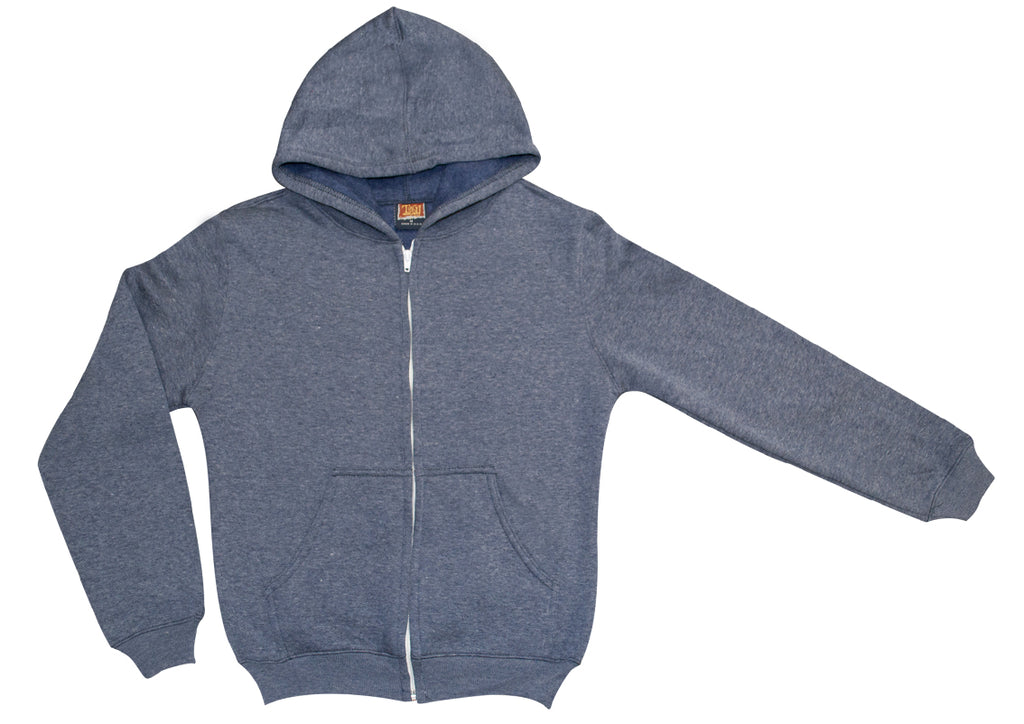 Kids Heather Hooded Fullzip Sweatshirt (Style# 511H) – Tipsy