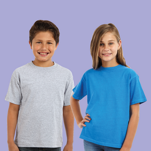 Kids Short Sleeve Heavy Weight T-Shirt (Style # 107)