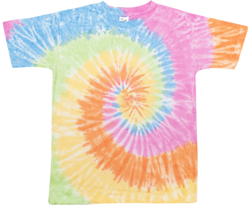 Kids Tie-Dye Short Sleeve T-Shirt (Style # 117)