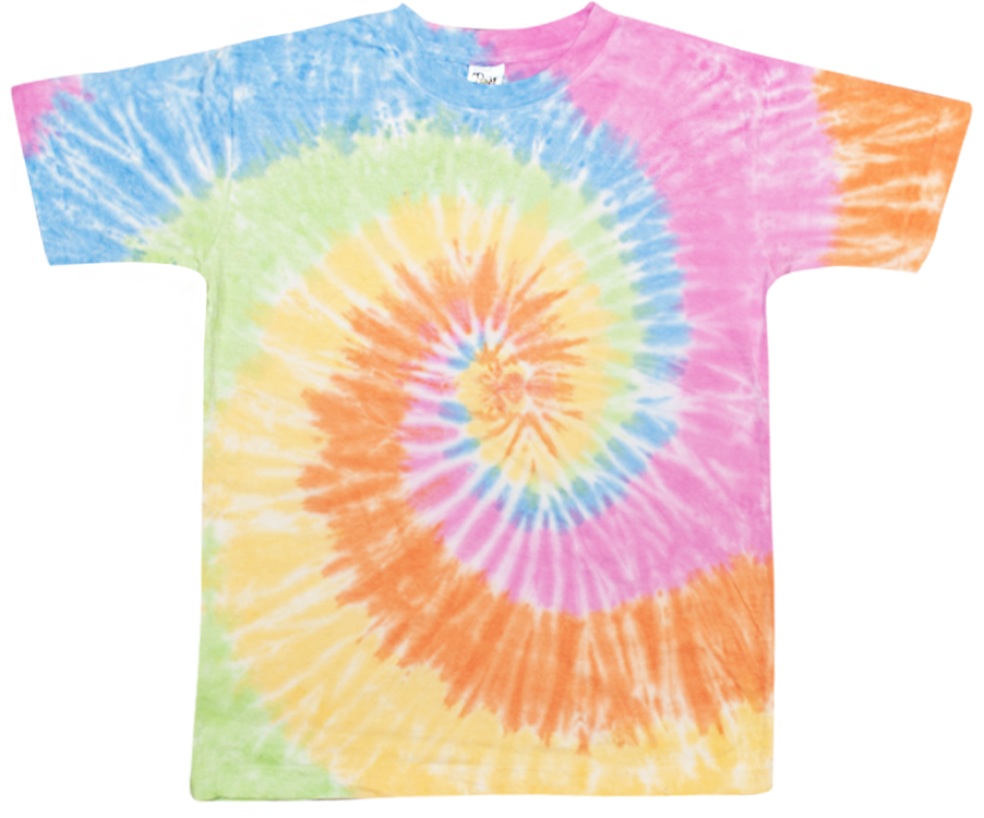 Kids Tie-Dye Short Sleeve T-Shirt (Style # 117)