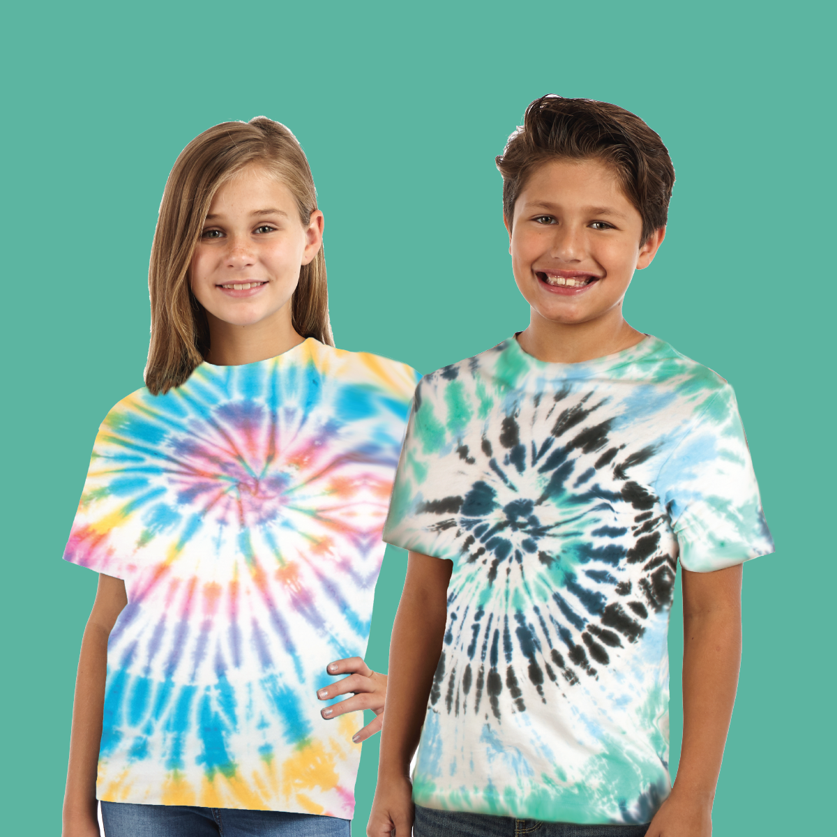 Tee shirt tie shop and dye enfant