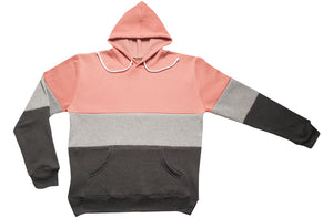 Adults Color Block Hooded Pullover (Style# 469)