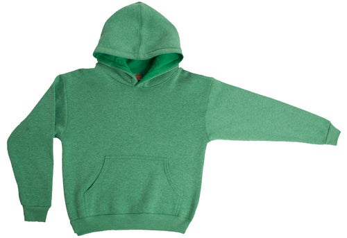 Kids Heather Hooded Pullover Sweatshirt (Style# 522H)