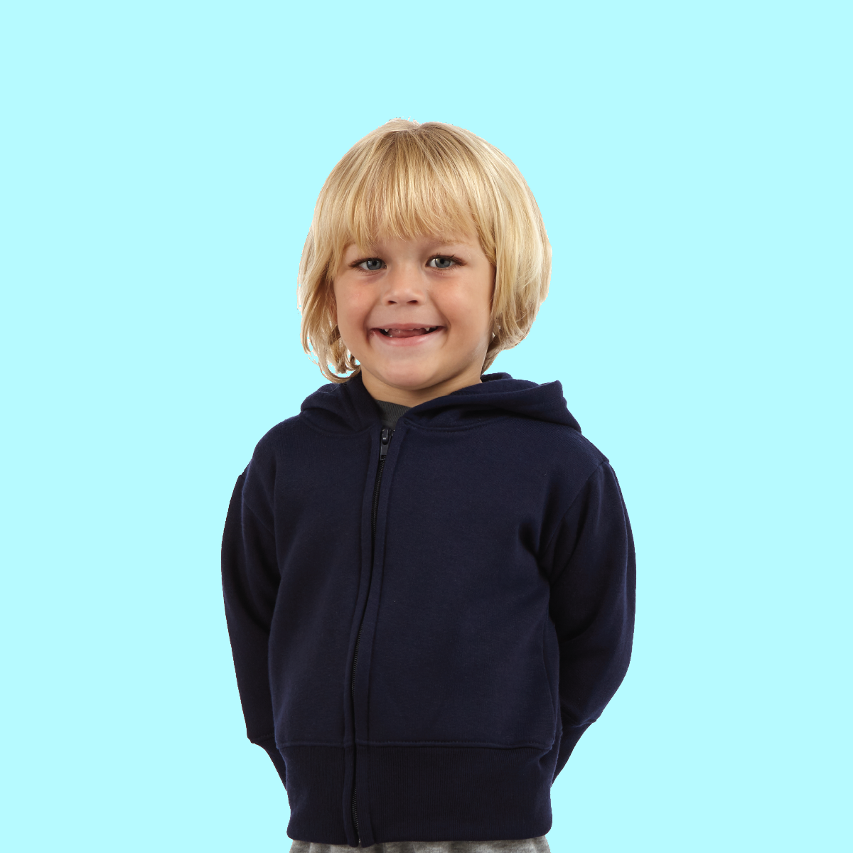 Toddler zip top up hoodie