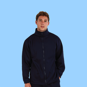 Adult Unisex Hoodless Zip Up Sweatshirt Style 538A Tipsy Inc. USA