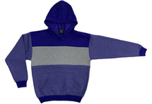 Kids Color Block Hooded Pullover Sweatshirt (Style# 541)
