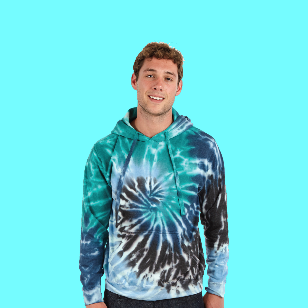 Adults Tie Dye Pullover Hooded Fleece (Style #788) – Tipsy