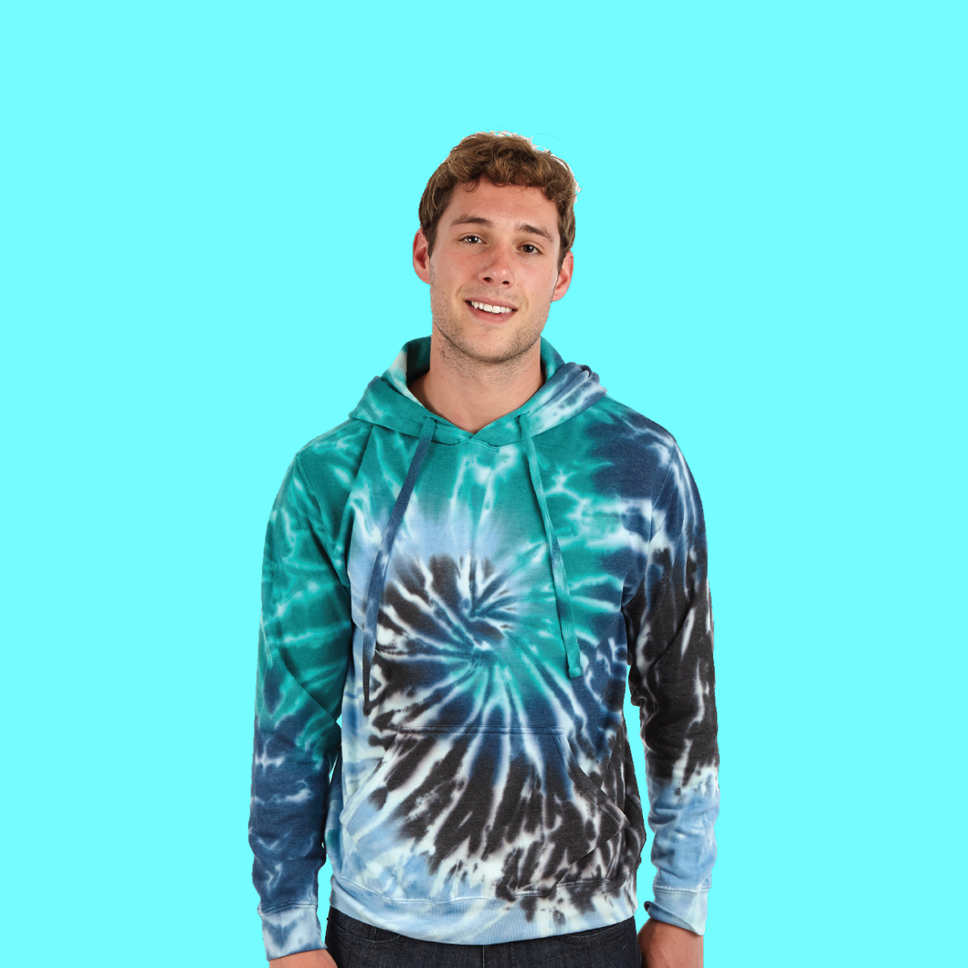 Tie die discount pullover