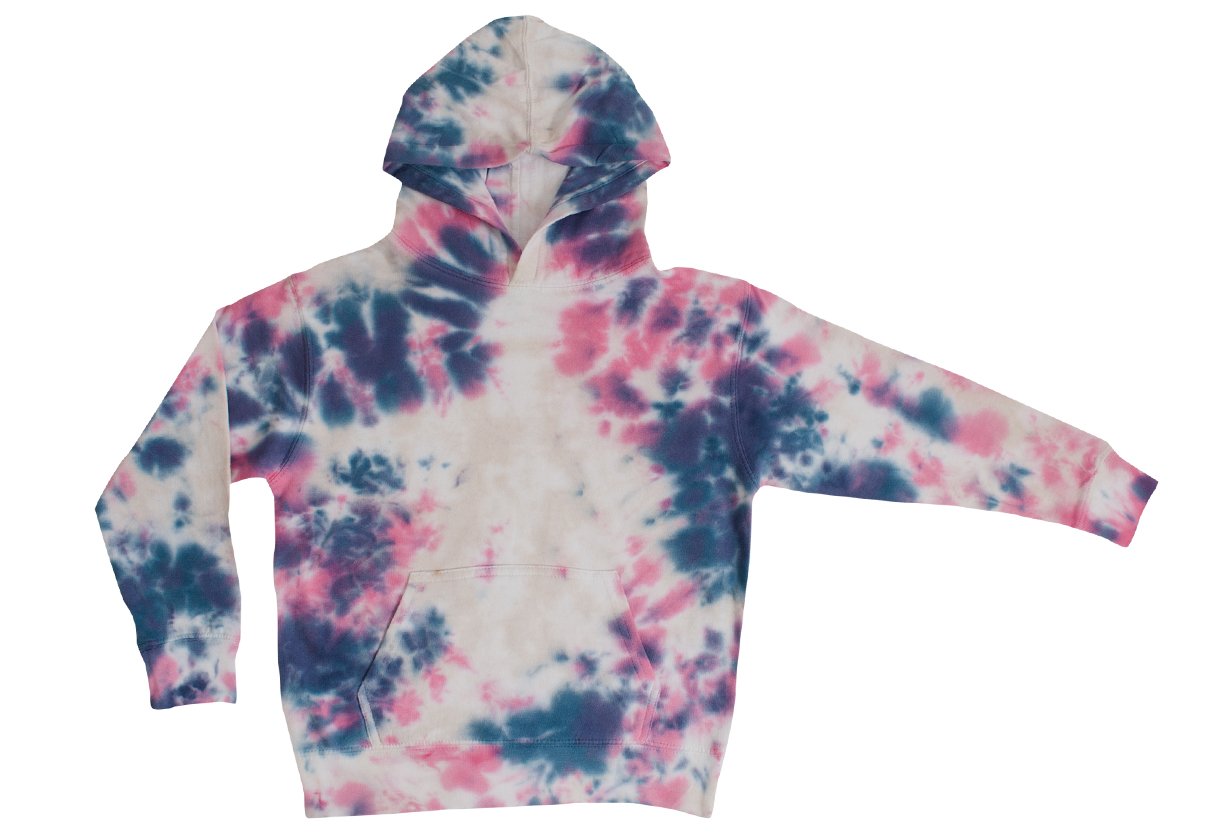 Brighter Days Tie Dye Hoodie Now Available in Kids!