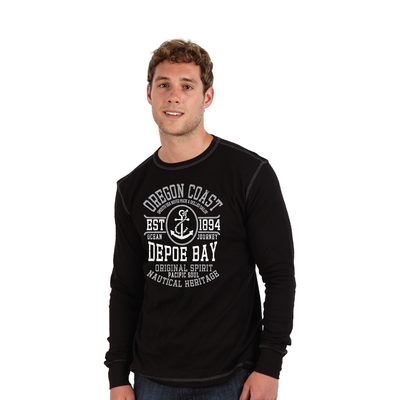 MENS CREWNECK THERMAL LONG SLEEVE (STYLE # 870)