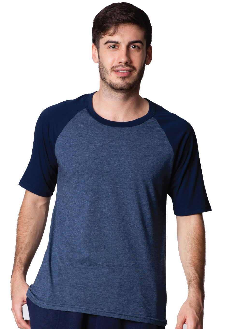 Mens Crewneck Short Sleeve T-Shirt Fine Jersey (50% CTN/ 50% POLY) (Style #898)