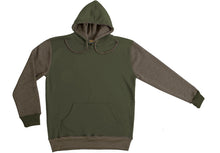ADULTS HOODED PULLOVER w/ CONTRAST MELANGE (STYLE# 474)